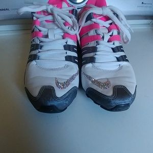 SOLD Nike shox SWAROVSKI CRYSTALS shocks shoes